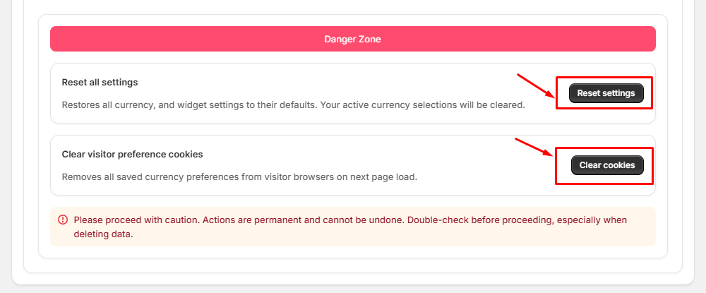 Documentation screenshot